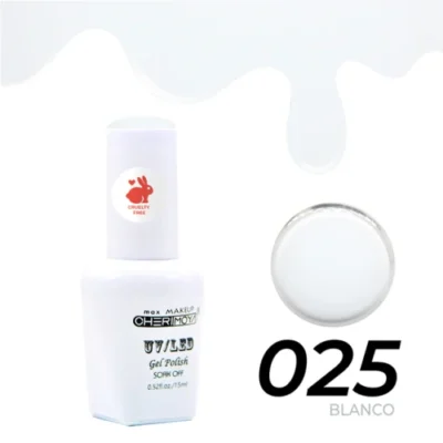 ESMALTE SEMIPERMANENTE 15ML CHERIMOYA 025