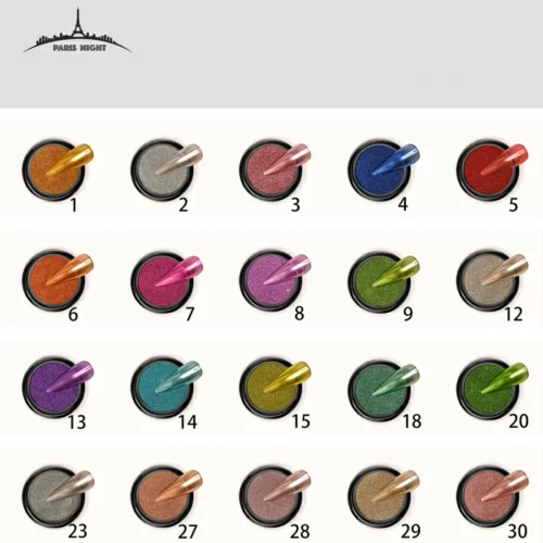 POLVO ESPEJADO METALICO PARIS NIGHT