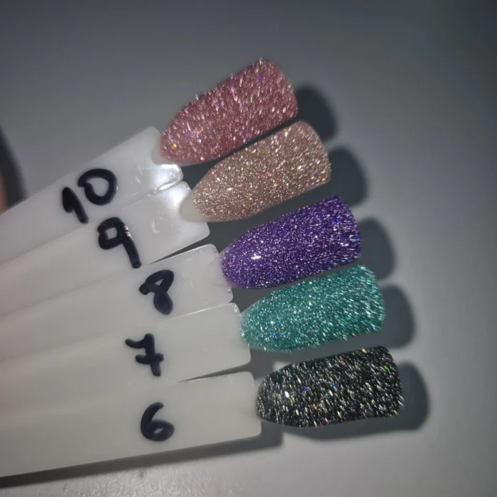 ESMALTES REFLECTIVOS CITY GIRL DEL 1 al 24
