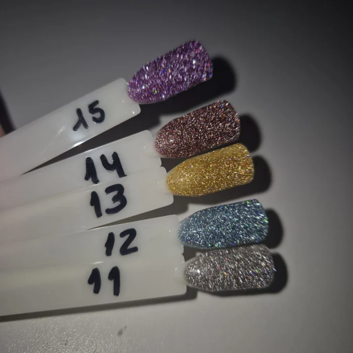 ESMALTES REFLECTIVOS CITY GIRL DEL 1 al 24