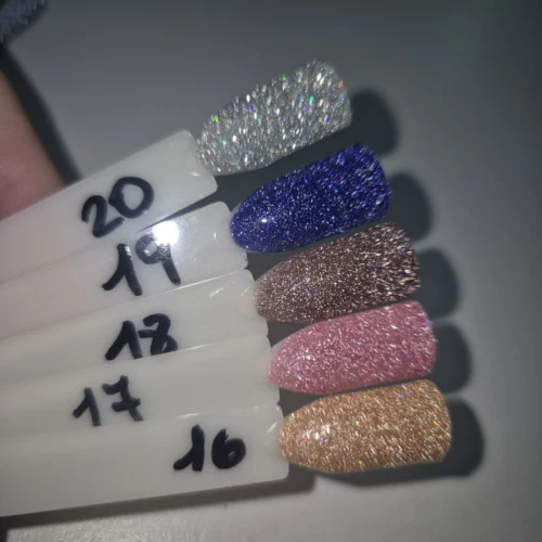 ESMALTES REFLECTIVOS CITY GIRL DEL 1 al 24