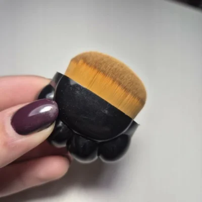 BROCHA PARA POLVO PATITA DE GATO NEGRO