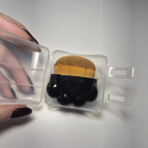 BROCHA PARA POLVO PATITA DE GATO NEGRO