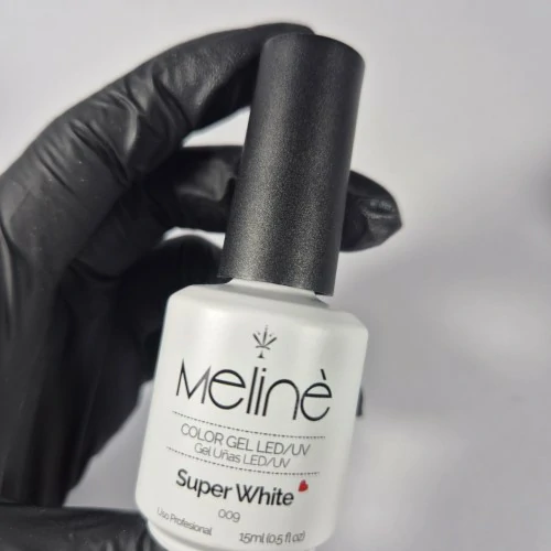 MELINE ESMALTE SEMI 15ML 009 SUPER WHITE