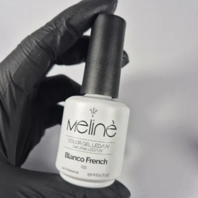 MELINE ESMALTE SEMI 15ML 091 BLANCO FRENCH