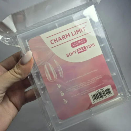 TIPS CHARM LIMIT ALMENDRA 120PCS