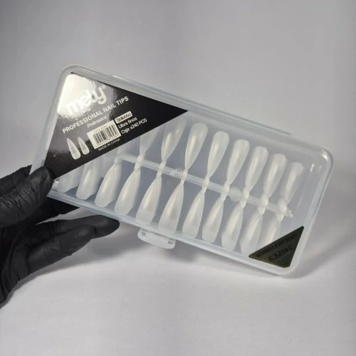 TIPS SOFT GEL STILETTO MELY PRELIMADOS 240PCS