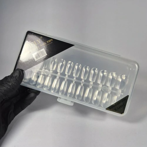 TIPS SOFT GEL CUADRADO MELY PRELIMADOS 240PCS