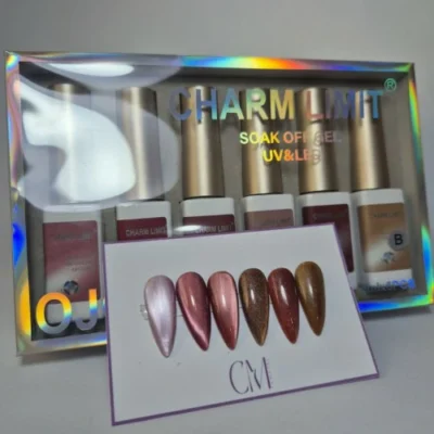 Set ojo de gato crystal rainbow