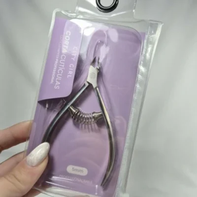 CORTA CUTICULAS CITY GIRL RESORTE 5MM