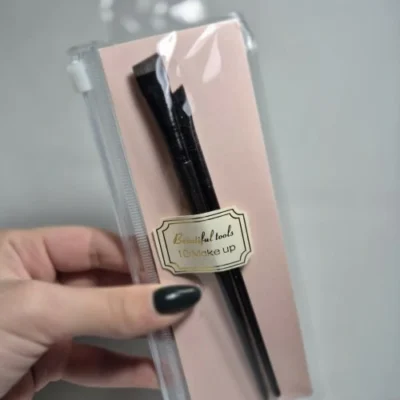 Brocha angular para cejas x2