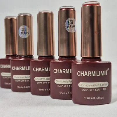 Esmalte navidad rojo charm limit
