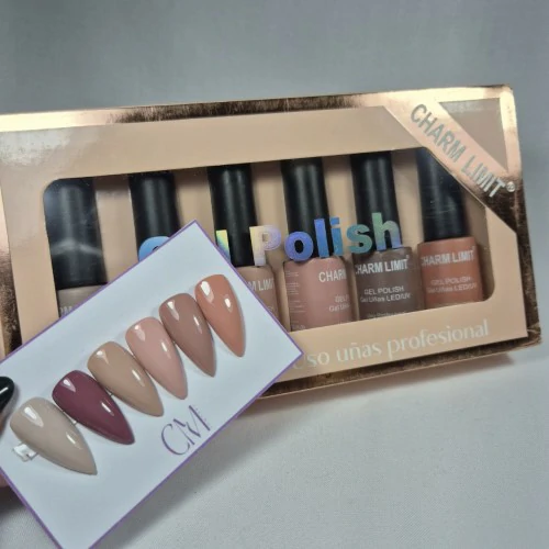 Set esmaltes charm limit COLECCIÓN C CHARM LIMIT X6