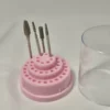 porta fresas circular rosa