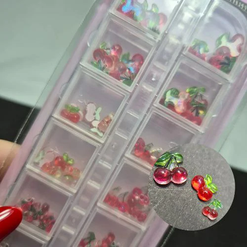 APLIQUES DIJES CEREZAS APLIQUES DIJES CEREZAS