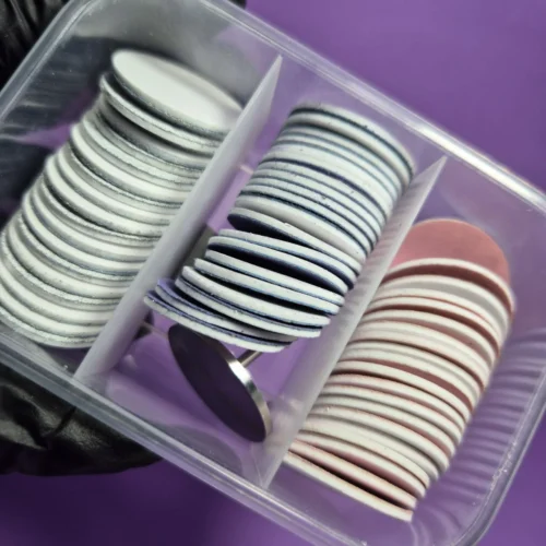 Disco pedicuria + repyestos de 3 gramajes