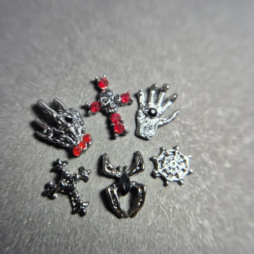 DECO APLIQUES DIJES HALLOWEEN