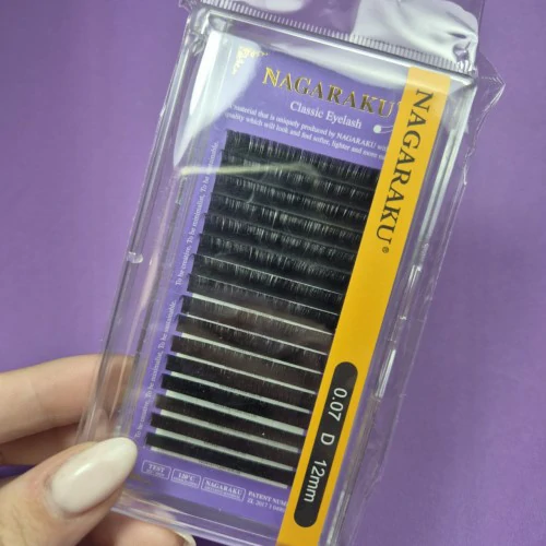 PESTAÑAS NAGARAKU 0.07D 12mm PESTAÑAS NAGARAKU 0.07D 12mm