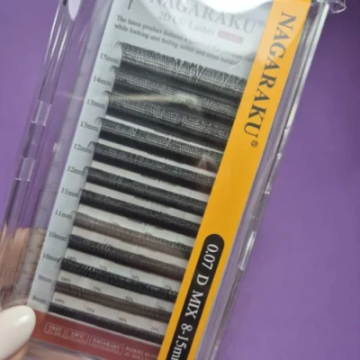 Pestañas 2D UU mix 8-15mm