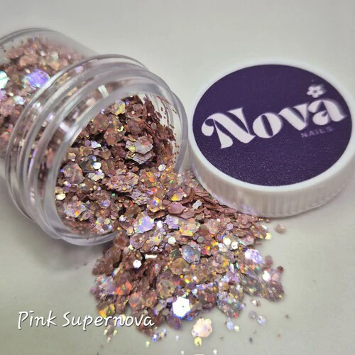 GLITTER CONFETTI NOVA PINK SUPERNOVA