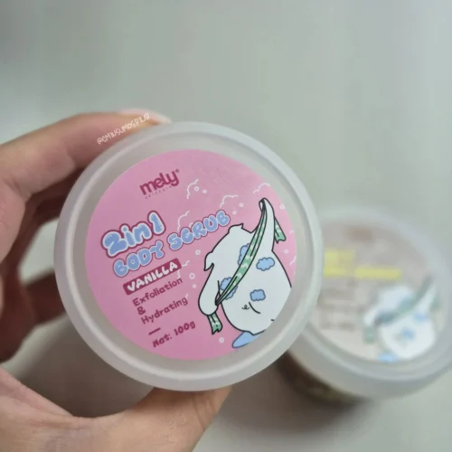 MOUSSE EXFOLIANTE E HIDRATANTE MELY VAINILLA