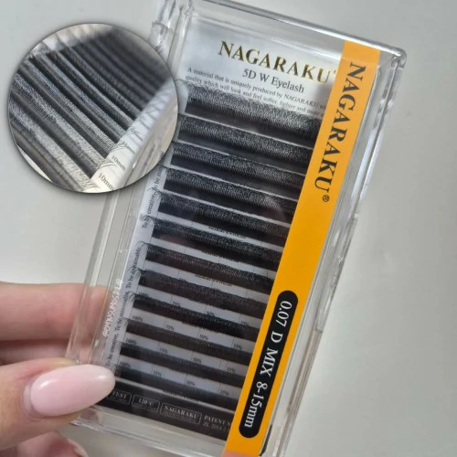 PESTAÑAS TECNOLÓGICAS 5D W NAGARAKU 0.07D MIX PESTAÑAS TECNOLÓGICAS 5D W NAGARAKU 0.07D MIX