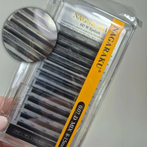 PESTAÑAS TECNOLÓGICAS 6D W NAGARAKU 0.07D MIX