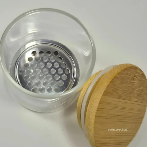 VASO DAPPEN CON TAPA DR BAMBU Y FILTRO