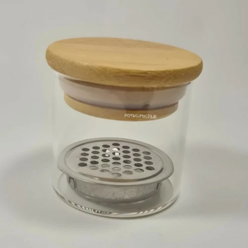 VASO DAPPEN CON TAPA DR BAMBU Y FILTRO