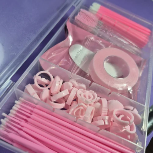 SET CAJA DE HERRAMIENTAS PARA PESTAÑAS