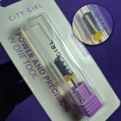 FRESA BARRIL DE CARBURO AMARILLO CITY GIRL