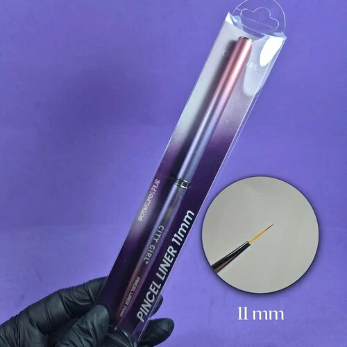 PINCEL LINER CON TAPA 11MM CITY GIRL