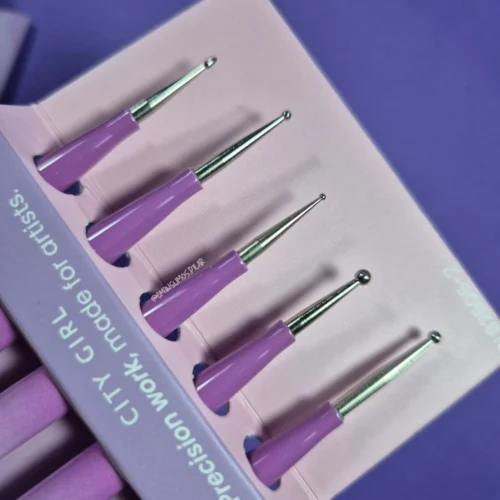 PINCEL DOBLE SILICONA Y DOTTING CITY GIRL