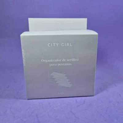 ORGANIZADOR DE PESTAÑAS ORGANIZADOR ACRILICO DE PESTAÑAS CITY GIRL