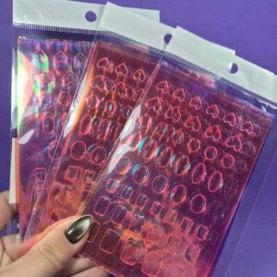 STICKERS PARA UÑAS EFECTO CARDONE