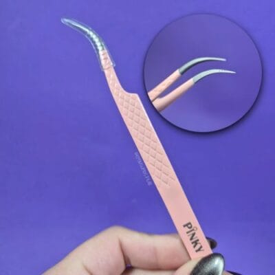pinza DELFIN PREMIUM para pestaña pinky 3