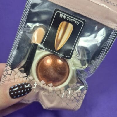 POLVO EFECTO CROMADO CHARM LIMIT CODPERY COPPER COBRE