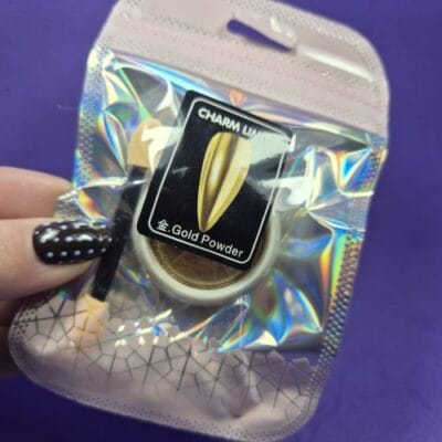 CROMADO ORO GOLD POWDER CHARM LIMIT EFECTO CROMADO