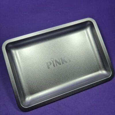 bandeja de acero pinky