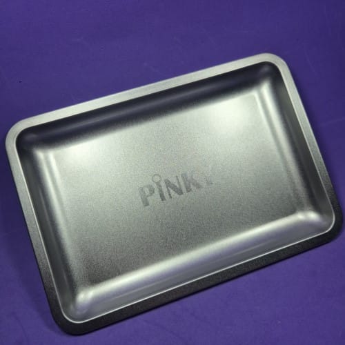 bandeja de acero pinky