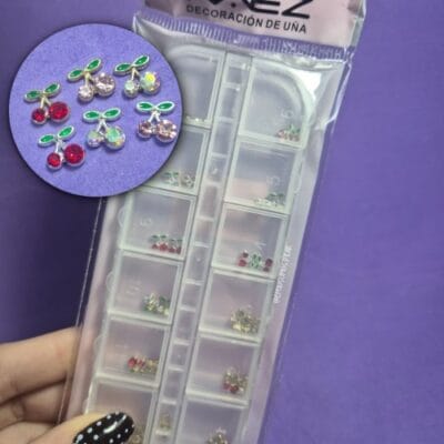 DECO APLIQUE CEREZAS CHICAS NAEZ 1563