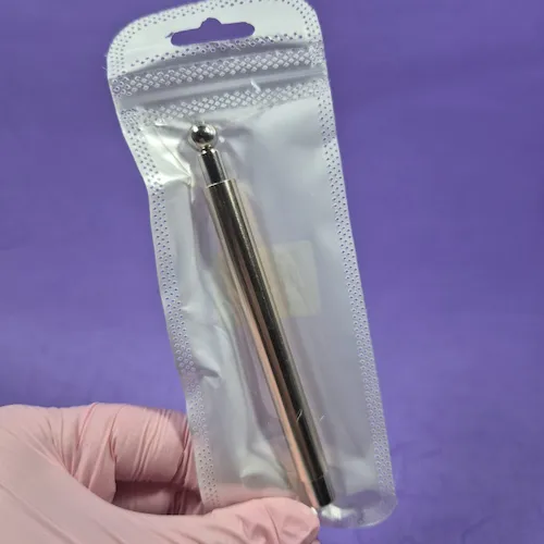 IMAN DE DOBLE CABEZAL PARA UÑAS EFECTO OJO DE GATO CON BOLA METALICA
