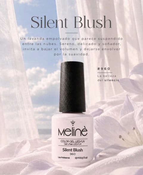 ESMALTE SEMI PERMANENTE SOFT CLOUD MELINE NUEVA COLECCION