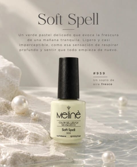 ESMALTE SEMI PERMANENTE SOFT CLOUD MELINE NUEVA COLECCION